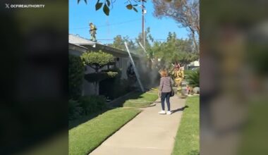 Quick-thinking neighbors and UPS driver save 101-year-old woman from kitchen fire in Santa Ana