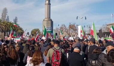 Protestors in San Francisco demand regime change in Iran while honoring the thousands of lives lost