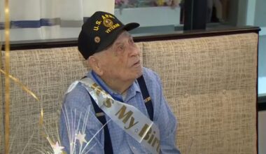 Local World War II veteran celebrates 100th birthday