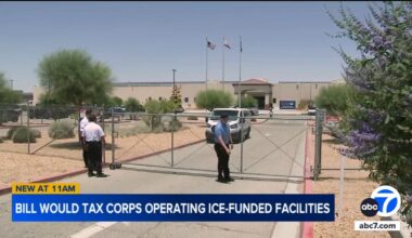 California bill would impose new tax on corporations operating ICE-funded detention facilities