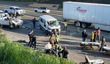 Morning commute on Highway 99 in Fresno snarled due multi-vehicle crash