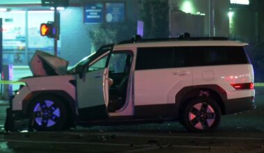 5 injured after suspected DUI driver rear-ends vehicle in Fresno