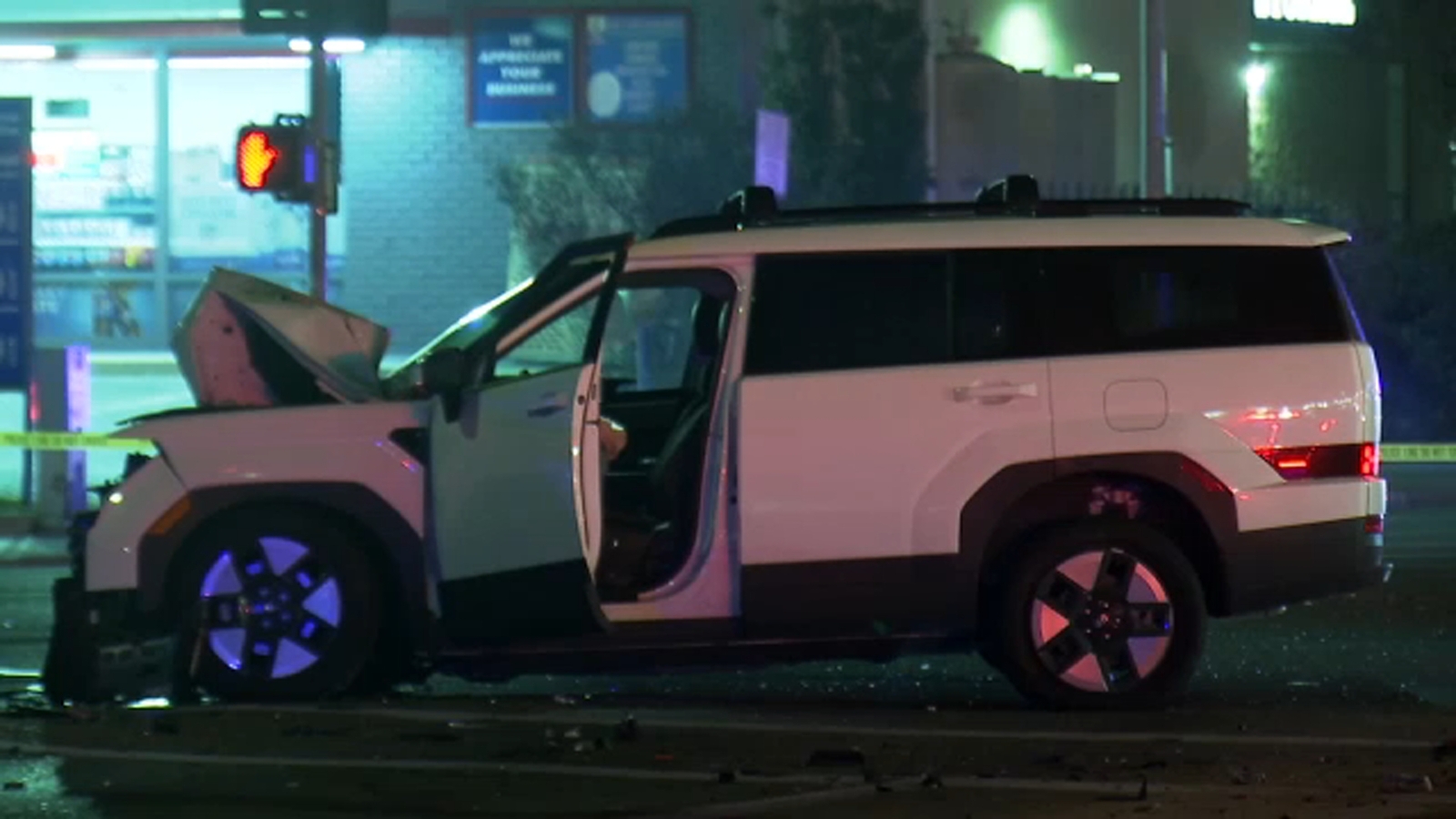 5 injured after suspected DUI driver rear-ends vehicle in Fresno