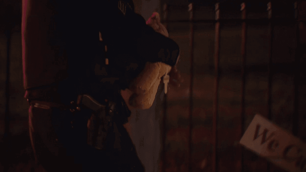 MPD arrested and charged a man accused of shooting a woman Saturday night. Police also say he took their 1-year-old child away, before returning the infant unharmed. Here, you can see an officer take a teddy bear to an ambulance. (7News)