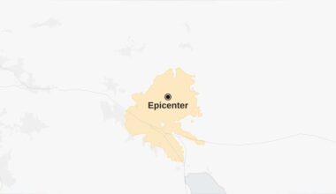 Map: 4.9-Magnitude Earthquake Shakes Southern California