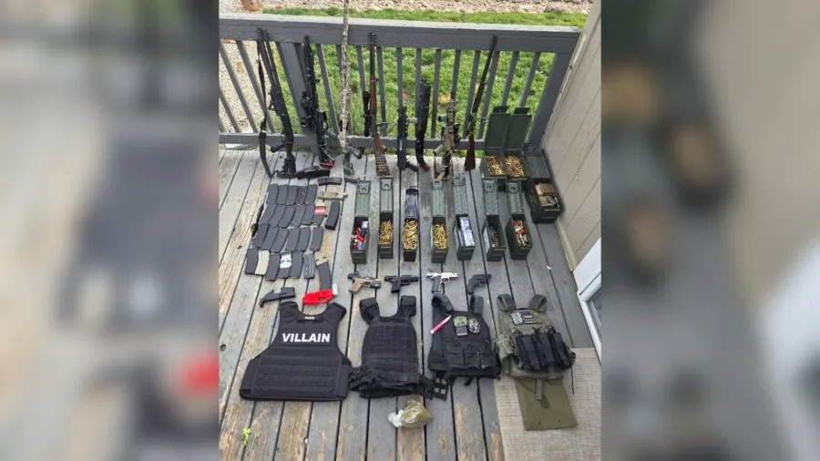 CHP weapons cache arrest