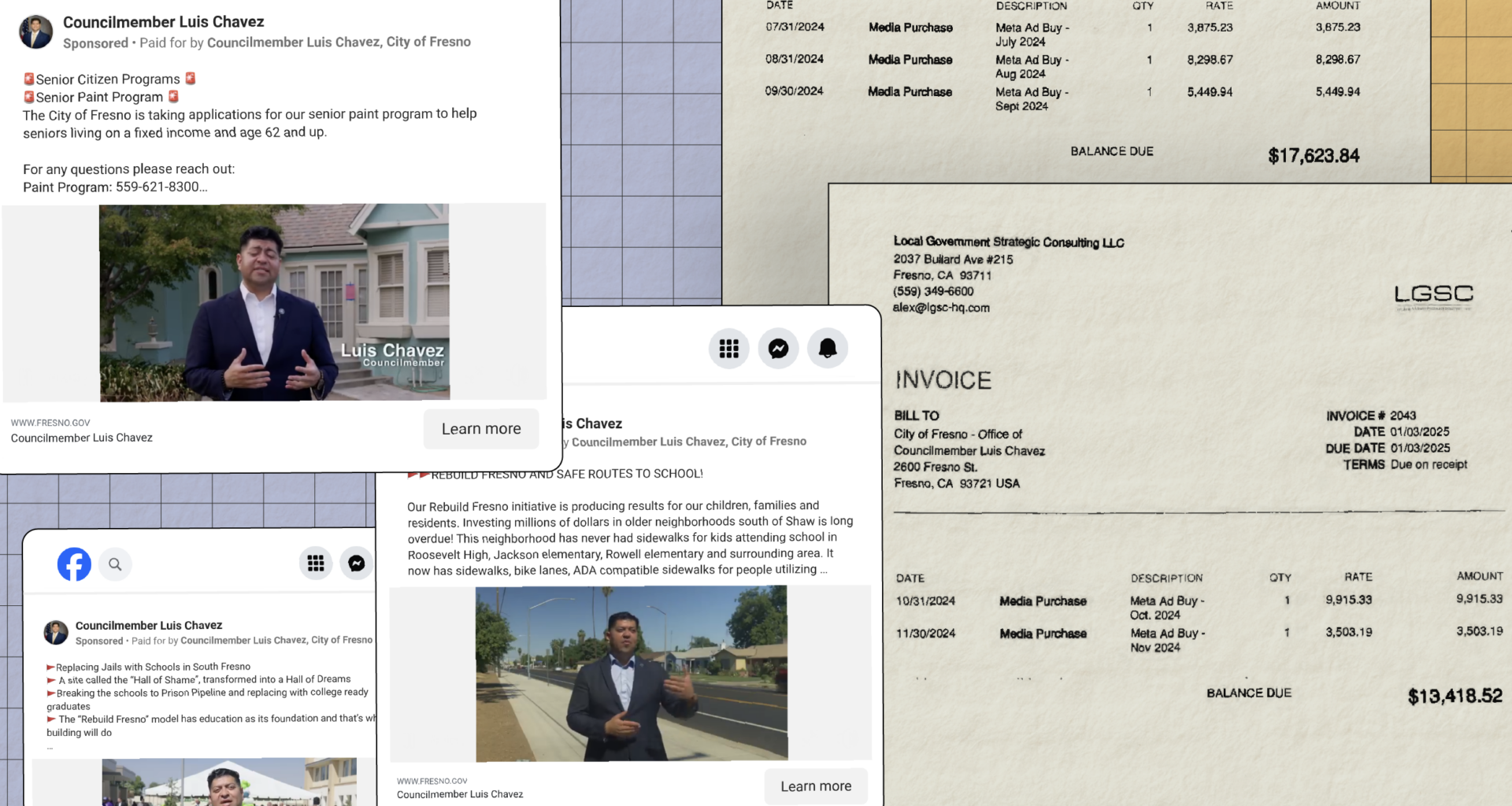 Did a Fresno policy lead to $30K in taxpayer-funded Facebook ads during an election?