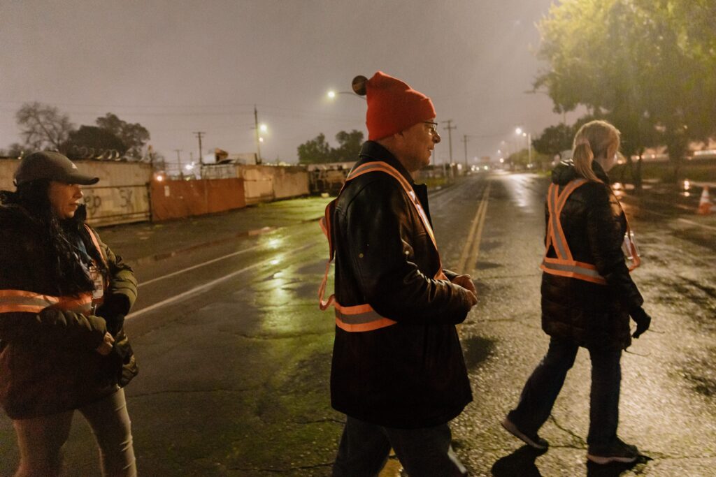 Volunteers count homeless