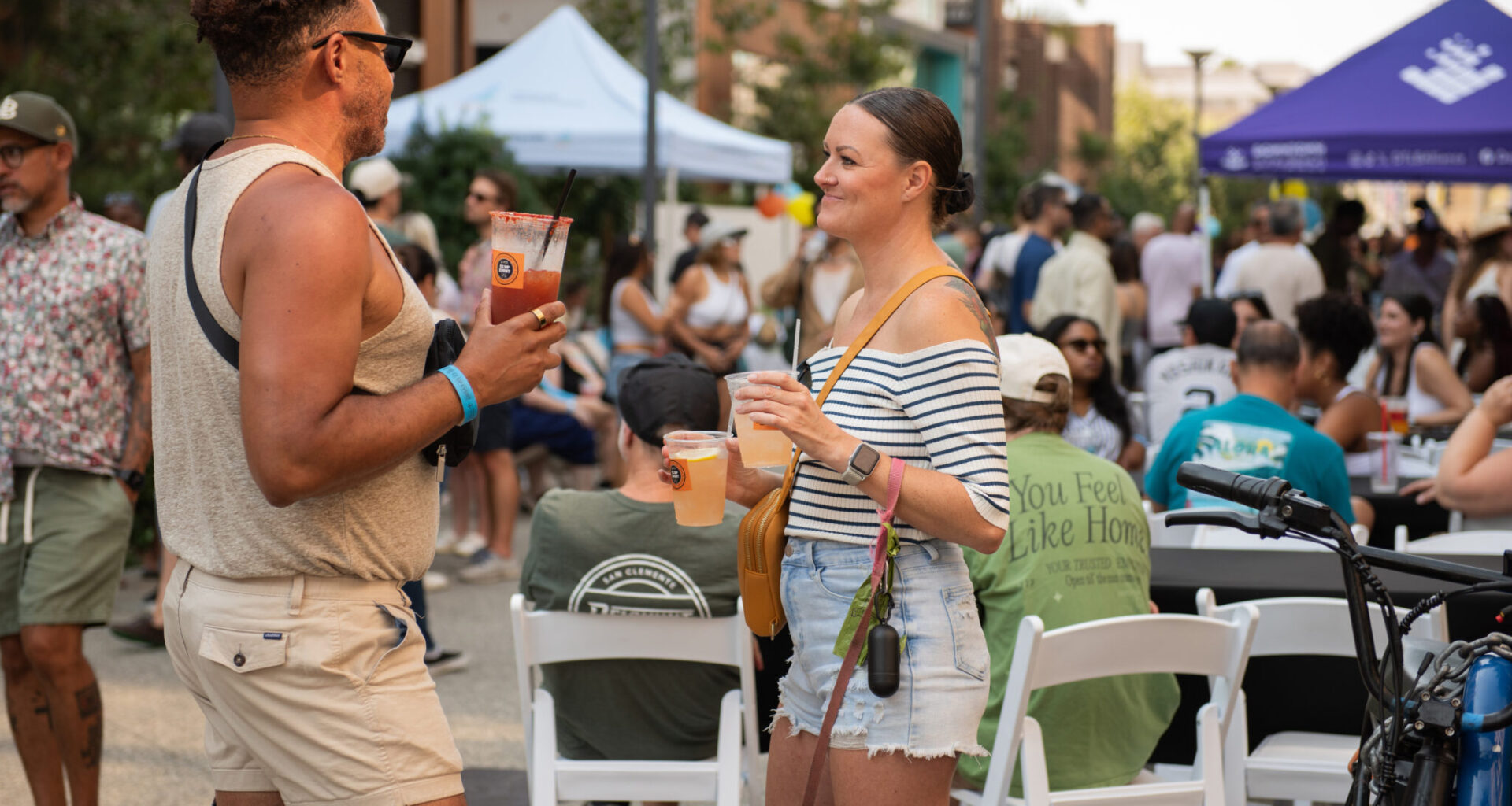 Monthly street fair with city-sanctioned public drinking arrives downtown Saturday • Eat. See. Do.