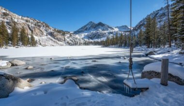 8 granite basin lakes where spring-fed ice reflects Devil