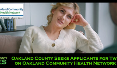 Oakland County Seeks Applicants for Two Seats on Oakland Community Health Network Board