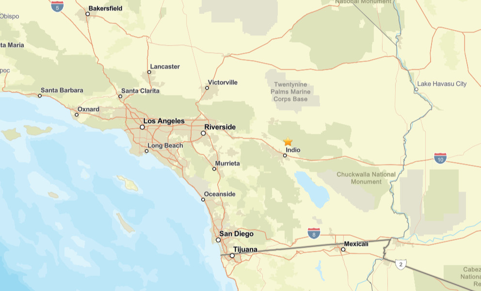 Magnitude 4.9 earthquake strikes Southern California