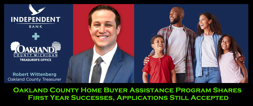 Oakland County Home Buyer Assistance Program Shares First Year Successes, Applications Still Accepted