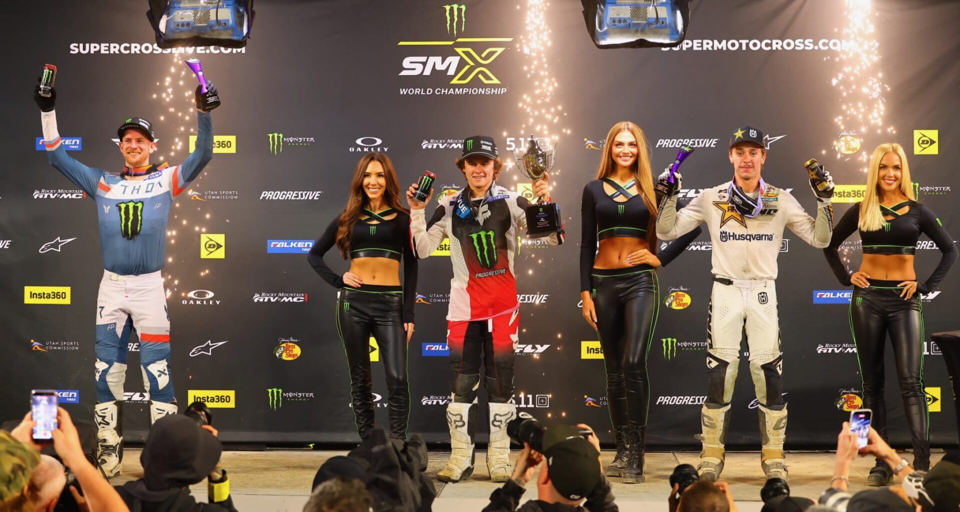 THE WINNER OF THE ANAHEIM 2 SUPERCROSS SCORED 263 POINTS