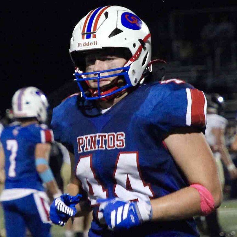 (File photo/California Democrat) Landen Dunham made the All-District and All-Conference 1st-Teams in a terrific senior season.