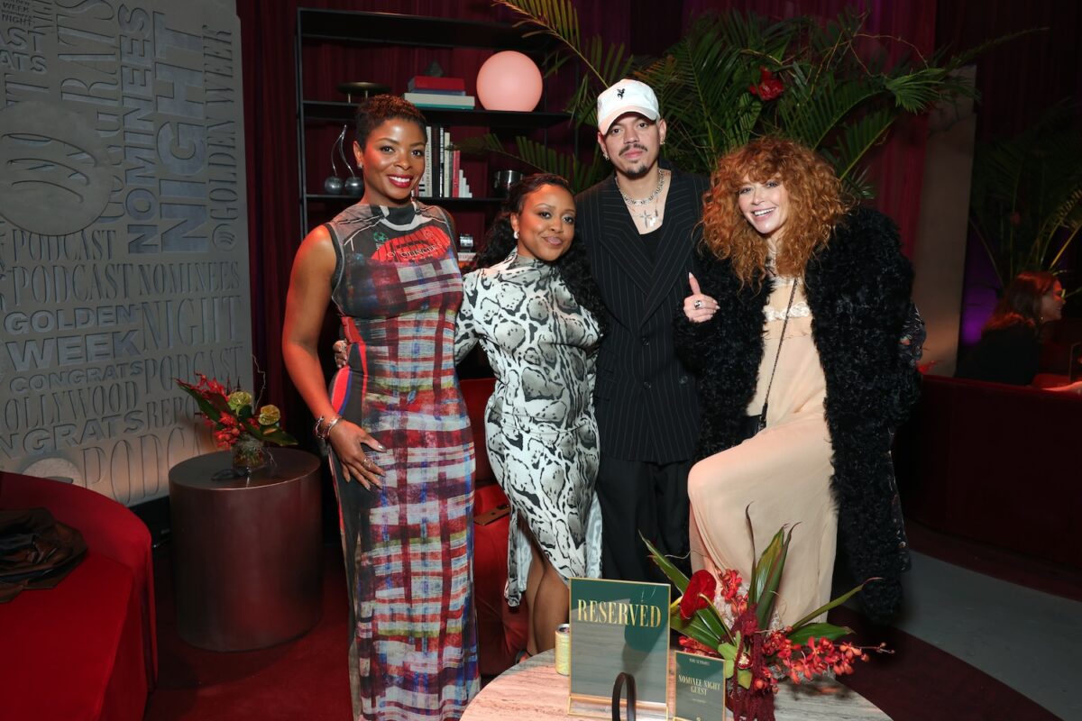 Janelle James, Quinta Brunson, Evan Ross and Natasha Lyonne