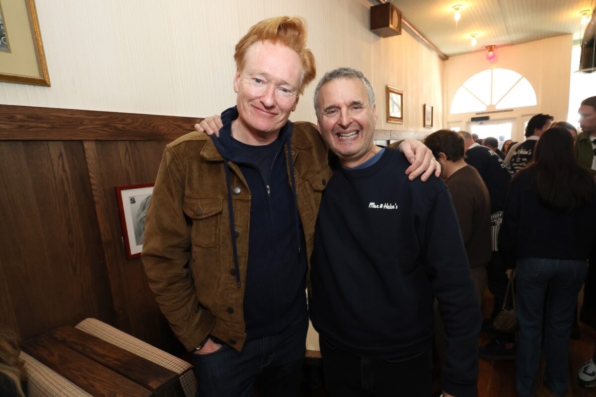 Conan O'Brien and Phil Rosenthal 