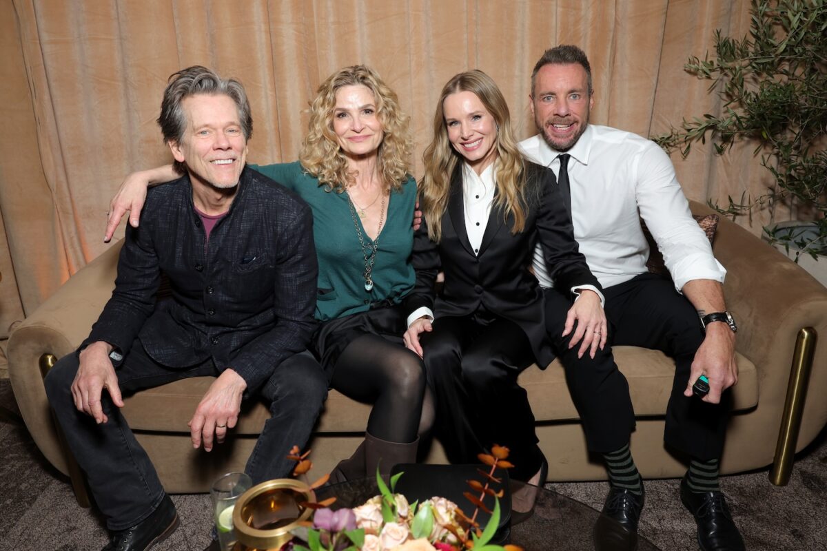 Kevin Bacon, Kyra Sedgwick, Kristen Bell and Dax Shepard