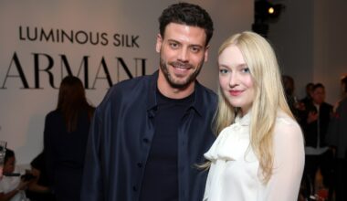 Francois Arnaud, Dakota Fanning, Andra Day Heat Up Armani Beauty Bash