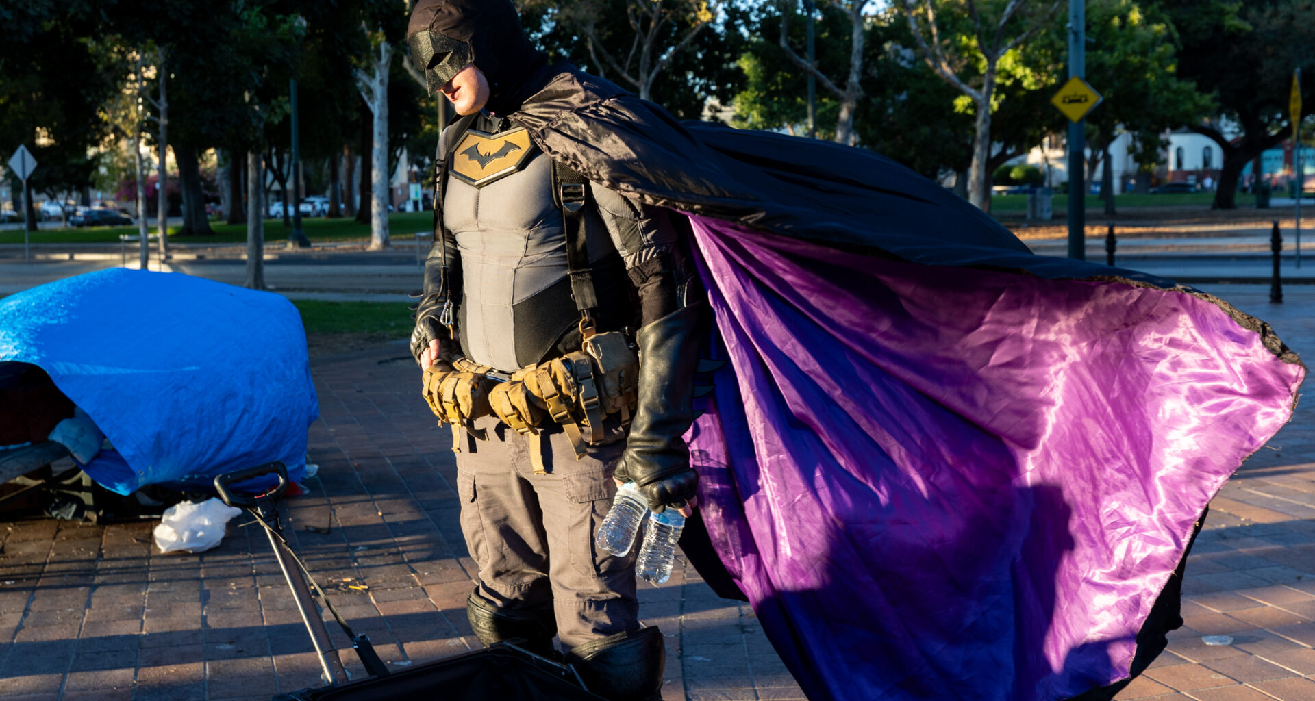 San José’s Batman, Fighting for the Unhoused, Is the Real Life Superhero ‘We Need’