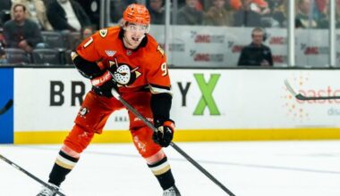 Ducks' No. 1 center Leo Carlsson out 3-5 weeks, putting Olympics at risk