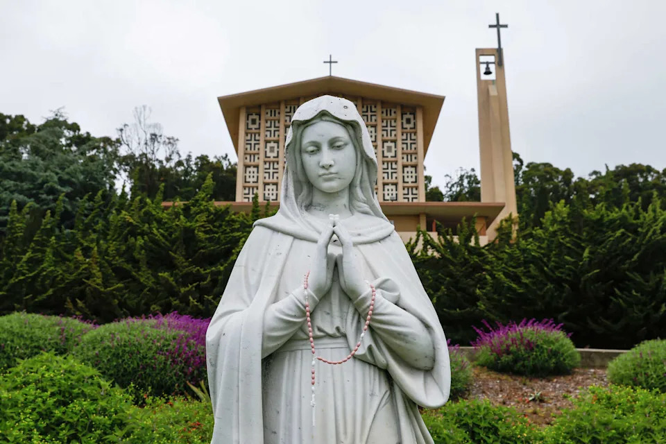 BH Properties bought the former Holy Names University campus after the school shut down in 2023. It wants to convert the campus into single family homes. (Jessica Christian/The Chronicle)