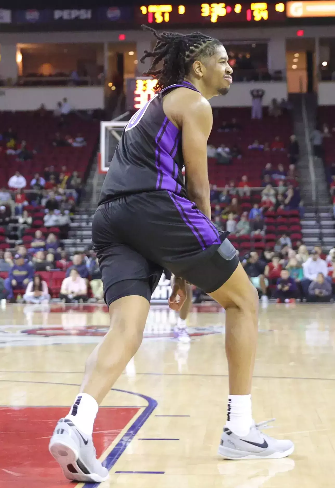 Fresno, CA  Jan. 24, 2026:  The Lopes win 68-57 against Fresno State at Save Mart Center. David Kadlubowski/GCU  