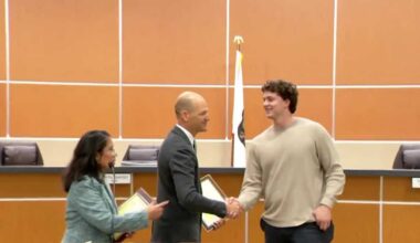 A's Rookie of the Year Nick Kurtz honored in West Sacramento