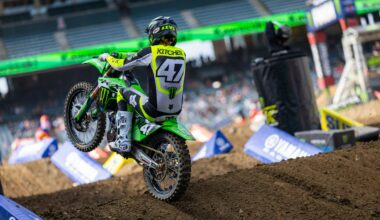 Levi Kitchen Anaheim 2 DNF Update: “My arm got hit…didn’t feel great after that, so I pulled off”