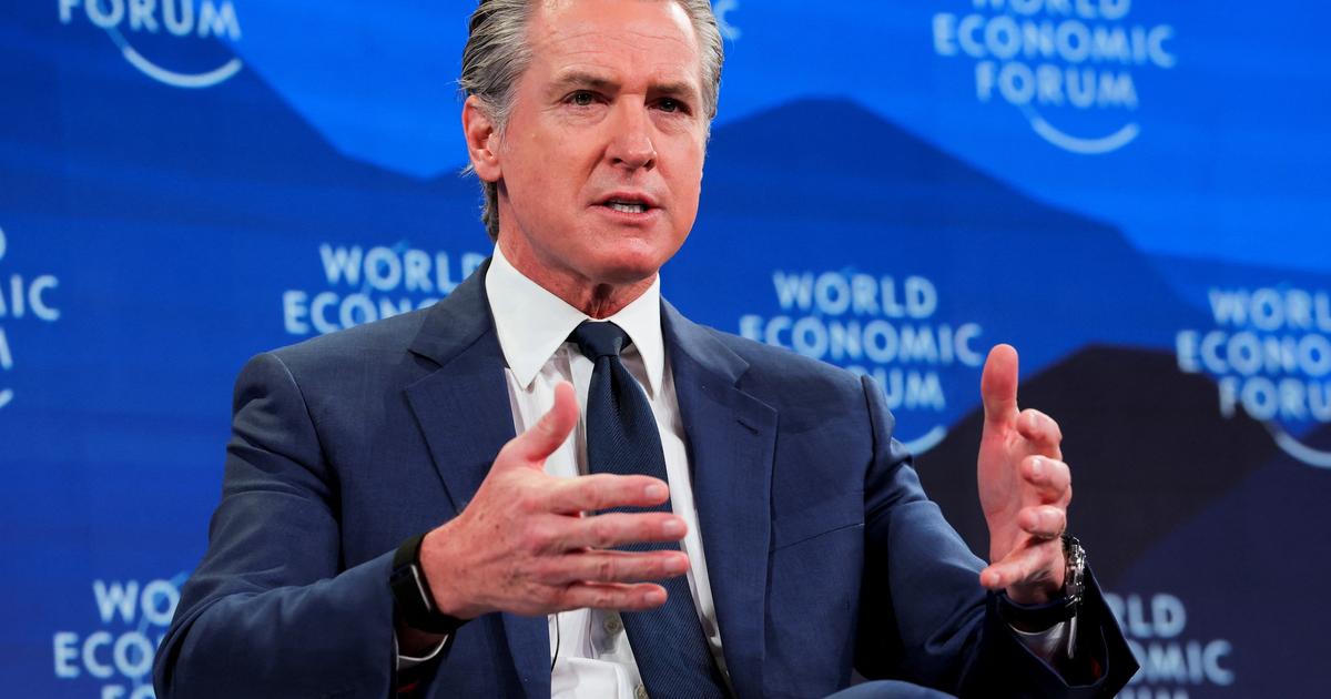 California Gavin Newsom promises a return of ‘dormant’ American leadership from Davos