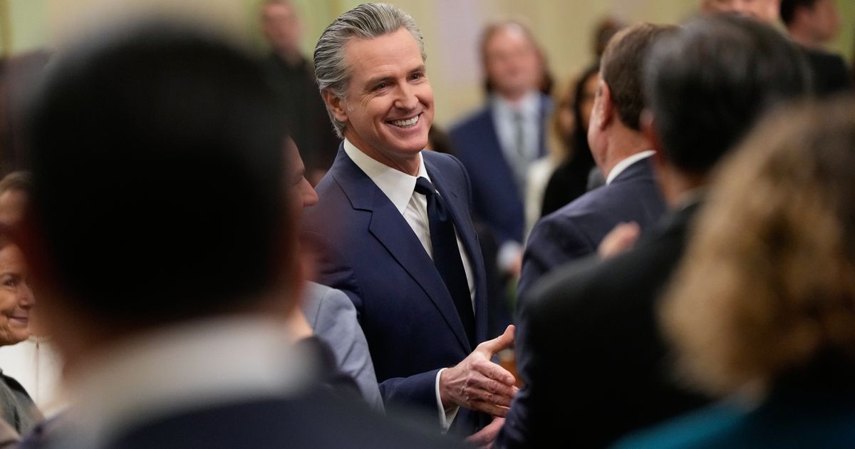 Newsom punched back at California critics in his final State of the State speech :: WRAL.com