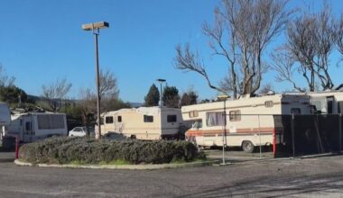San Jose says unpermitted RV parking site on VTA property violates multiple codes