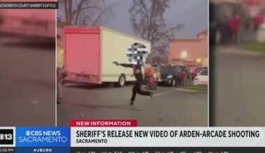 Sacramento sheriff's office releases new video of Arden-Arcade shooting
