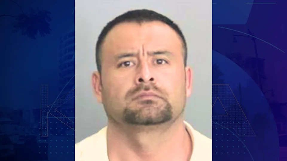 Humberto Rodriguez Martinez, 39, of Anaheim, is seen in a booking photo from the Orange County District Attorney’s Office.