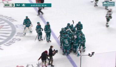 Celebrini, Eklund score in shootout to lift Sharks past Wild – NBC Sports Bay Area & California