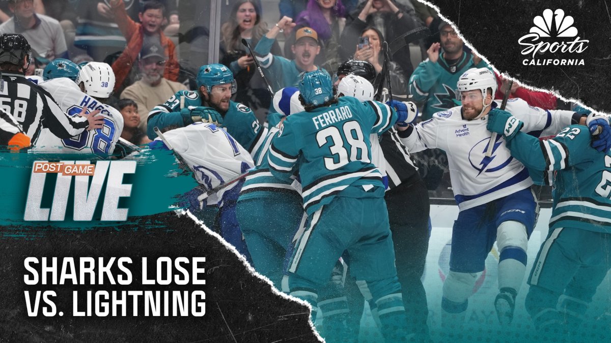 Sharks unable to overcome early Lightning lead in bad loss – NBC Sports Bay Area & California