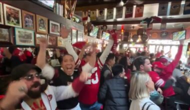 49ers fans in San Francisco celebrate after win against Eagles – NBC Bay Area