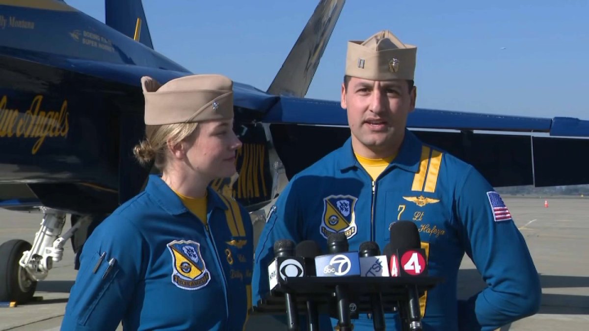 Blue Angels pay quick visit to the Bay Area – NBC Bay Area