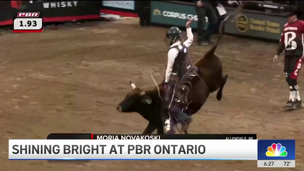Professional bull riders travels to Ontario for weekend competition – NBC Los Angeles