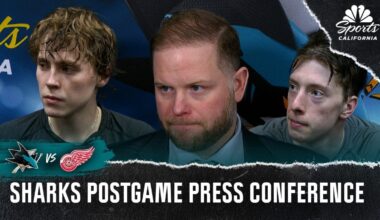 Will Smith, Sharks analyze San Jose’s 4-2 loss to Red Wings – NBC Sports Bay Area & California