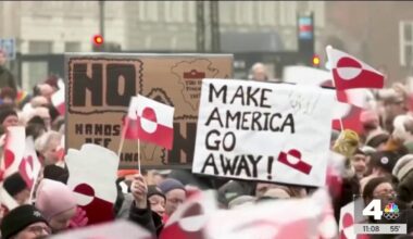 Demonstrators in Greenland protest Trump’s attempts to take island – NBC Los Angeles