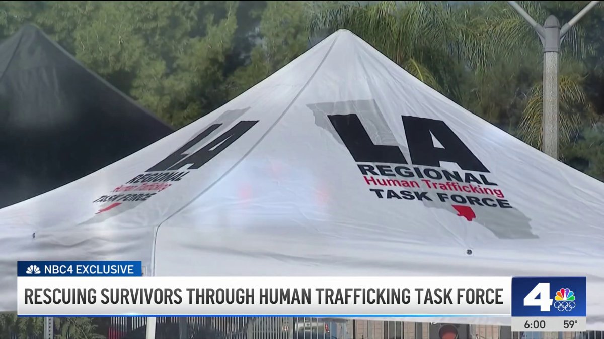 Task force aims to rescue victims of human trafficking in LA County – NBC Los Angeles