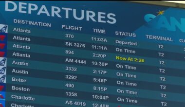 Cancellations, delays continue for flights into and out of San Diego International – NBC 7 San Diego