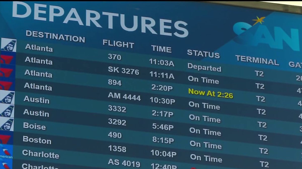 Cancellations, delays continue for flights into and out of San Diego International – NBC 7 San Diego