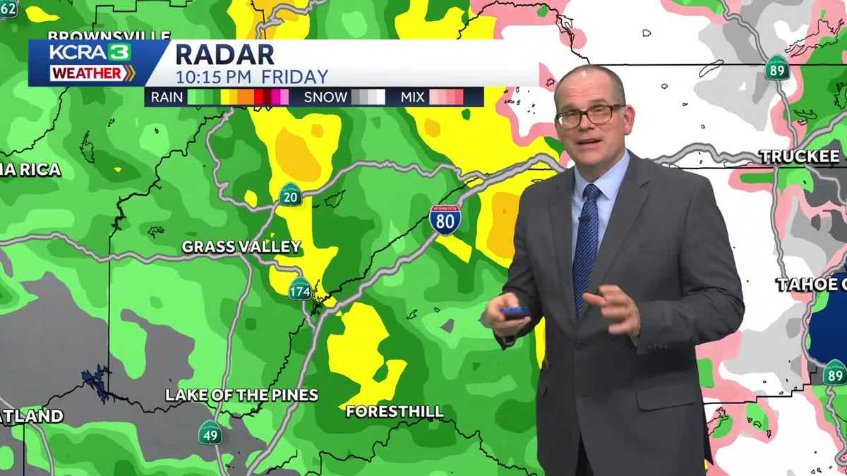 Doppler Radar map | Track Northern California rain and snow
