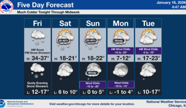 Five day Forecast