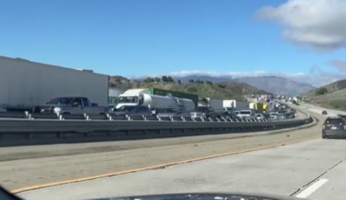 Big rig crash closes part of 5 Freeway in northern LA County – NBC Los Angeles