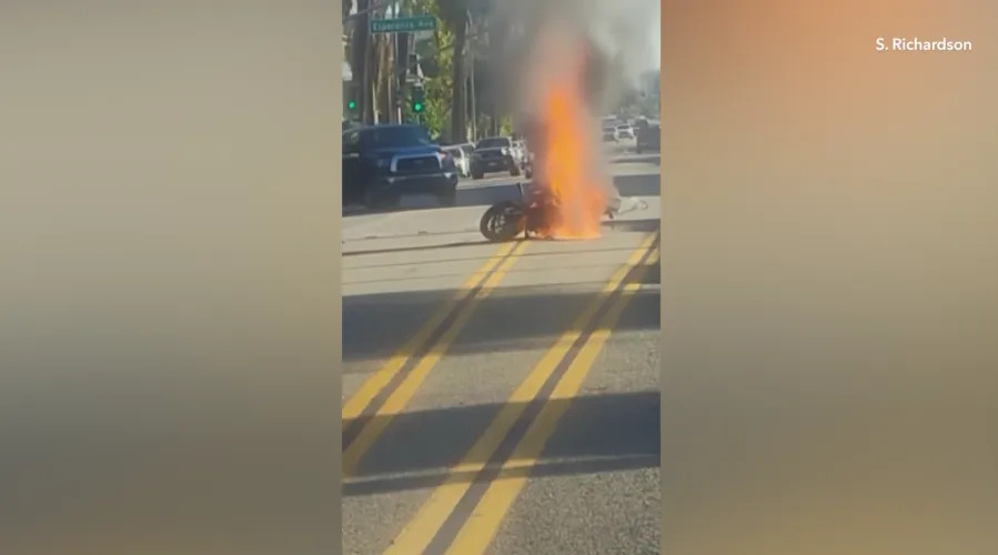 Long Beach motorcycle crash