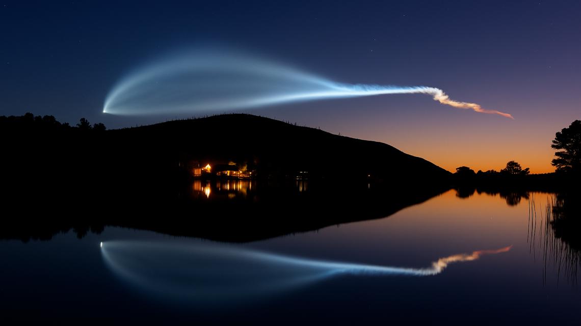 SpaceX Falcon 9 rocket launch from Vandenberg, California Space Force Base | Jan 16