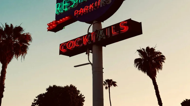 Retro sign for Casa Vega in Sherman Oaks